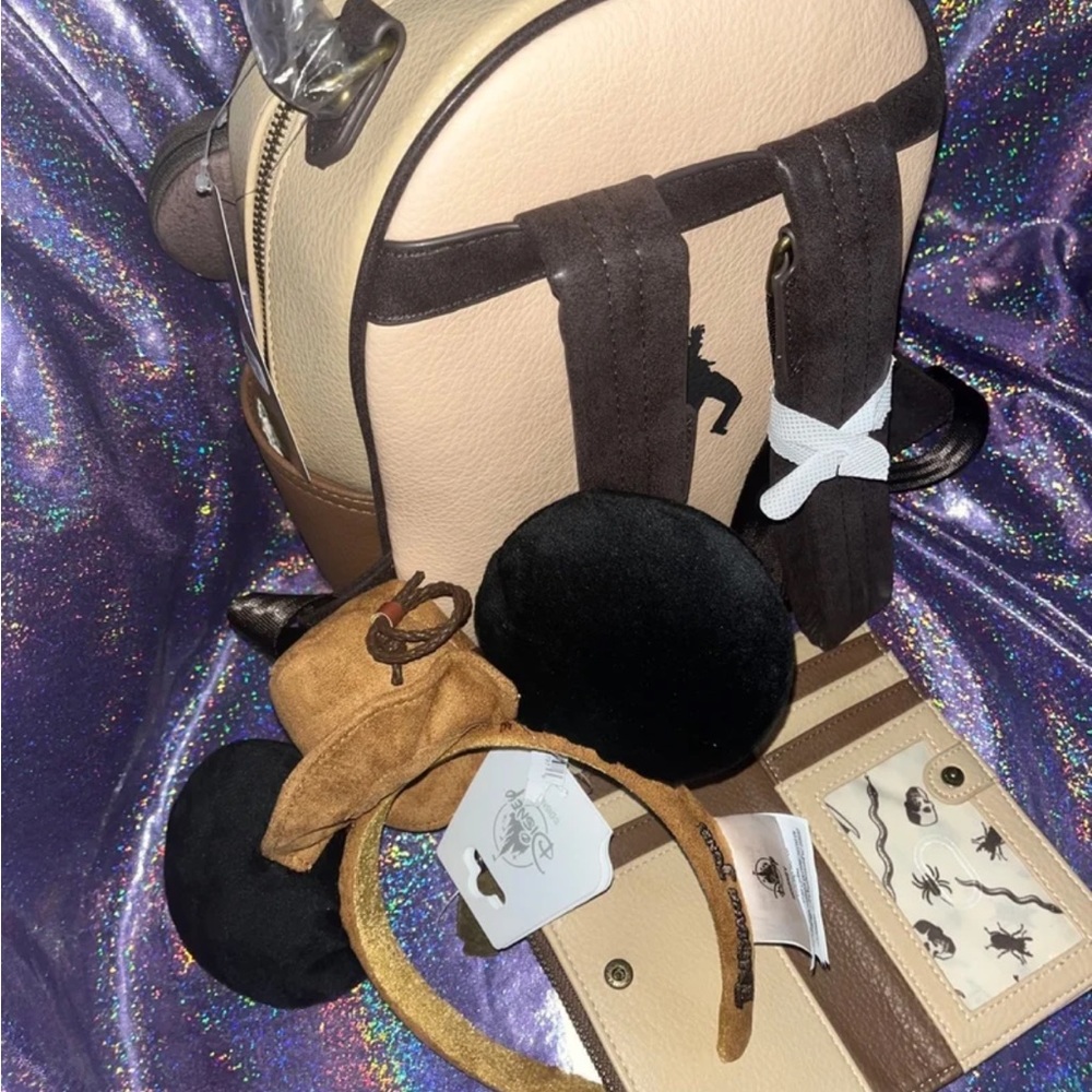 Disney Indiana Jones Mini Backpack Set - Picture 6 of 7